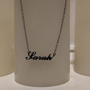 Sarah Name Necklace